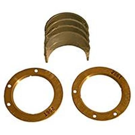 Aftermarket MS256C010 Main Bearing Set Fits AllisChalmers G N62 Cintinental 4Cyl Gas MS-256C-010-RIL